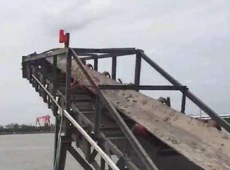欧汉特电动滚筒应用现场